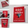Inspiring English Self-help Book Ego Is The Enemy By Ryan Holiday For Personal Growth