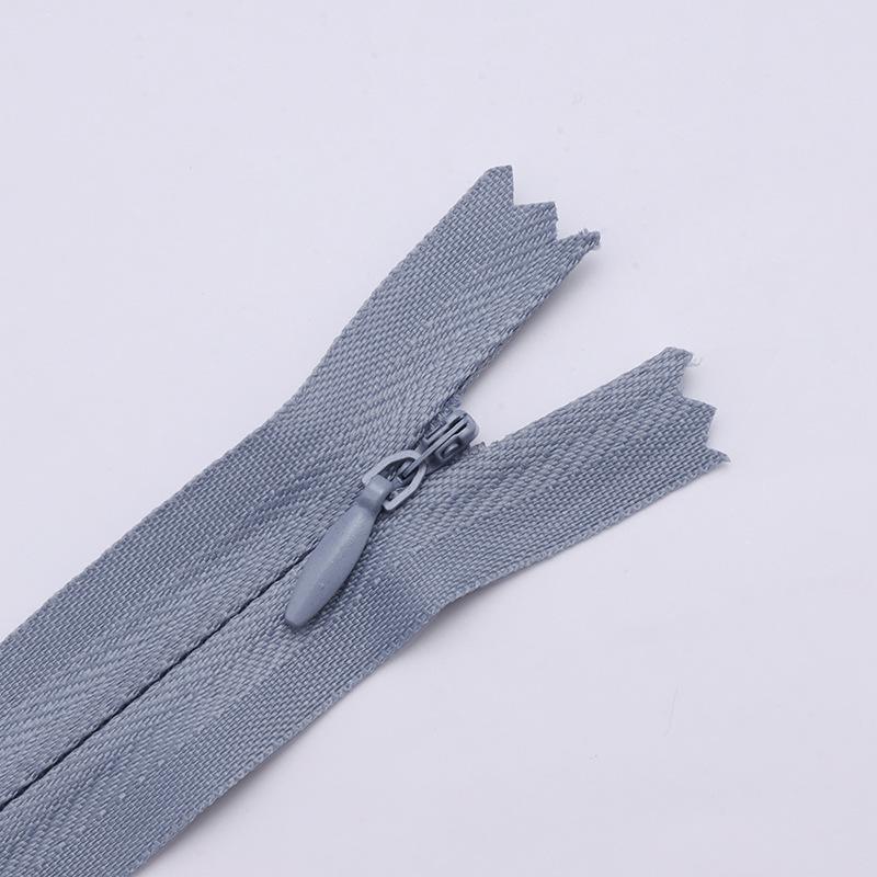 Color No. 3 Nylon Closed-End Zipper for Cushions, Pillows, and Dresses - Home Textiles & Clothing Accessories