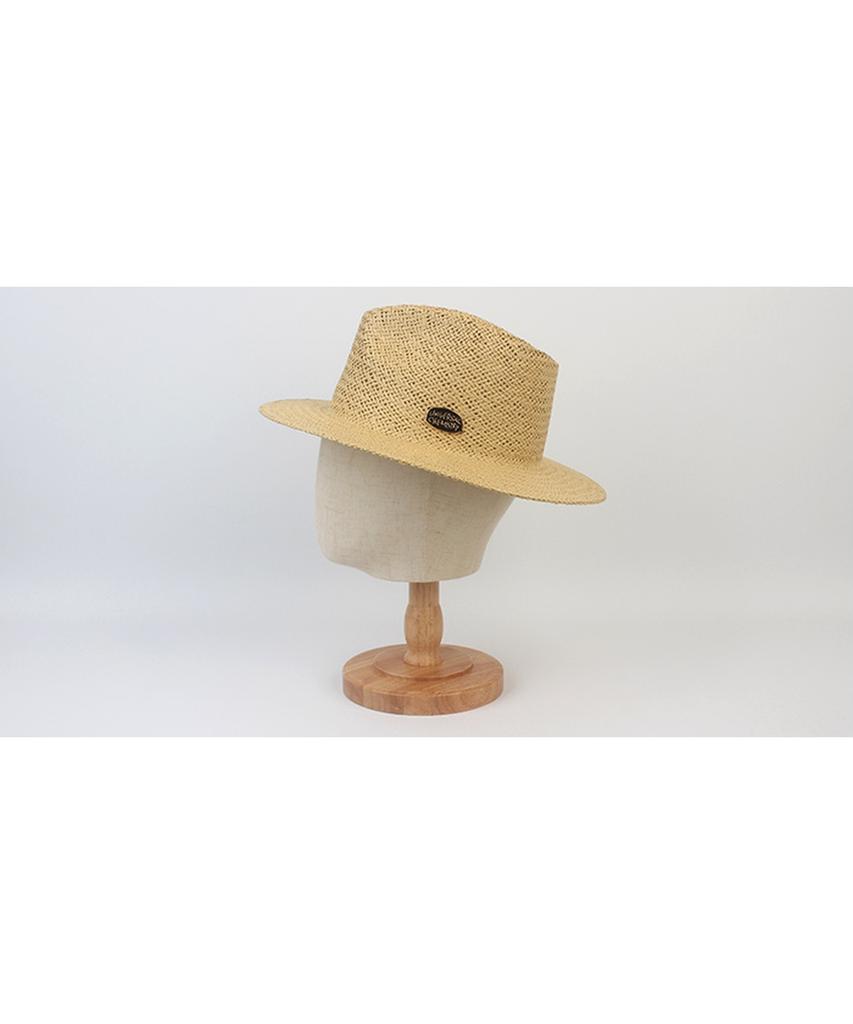 Yunibeosyeolkemiseuteuli Summer Simple Beige Fedora - Big Size Summer Fedora