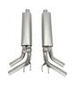 Stainless Steel Rear Exhaust Tailpipe Cover for Mercedes-Benz G63 Modification