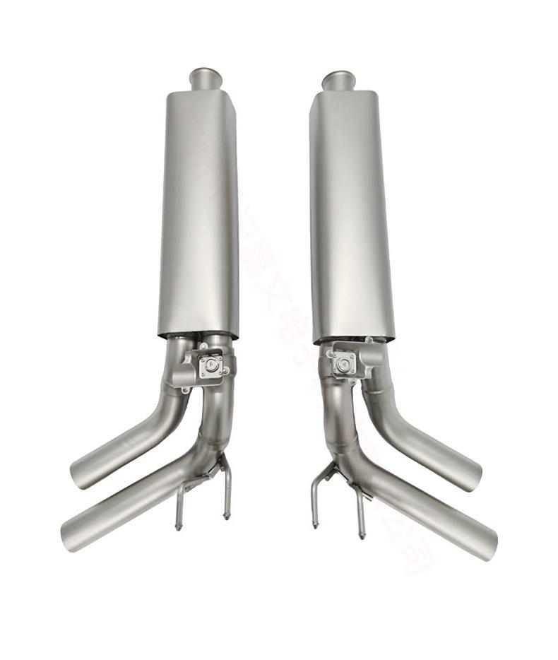 Stainless Steel Rear Exhaust Tailpipe Cover for Mercedes-Benz G63 Modification
