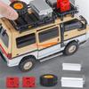 1:24 Mitsubishi Delica MPV Alloy Car Model Diecasts Metal Toy Commercial Vehicles Car Model Simulation Sound and Light Kids Gift