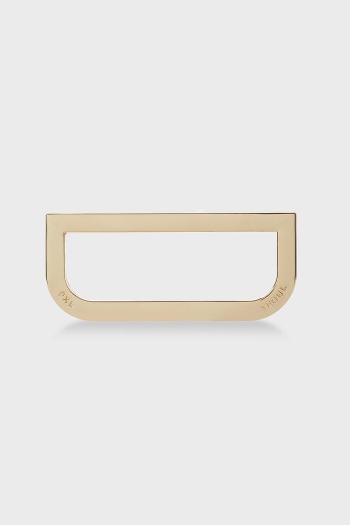 Proxy.L Metal Grip Slim Briefcase (Black/Gold)