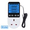 New 120-230V Thermostat Socket Digital Temperature Controller Socket Outlet Heating Cooling Switch for Refrigerator Aquaculture