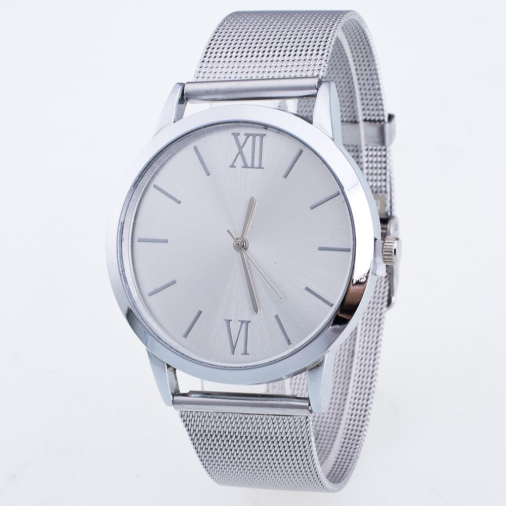 New Fashion Watch Women Simple Metal Ladies Quartz Wristwatch Stainless Steel Mesh Belt Casual Female Clock Relogios Feminino