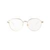 Gucci Optical Glasses [Available Prescriptions] Large, Comfortable and Simple Metal Gold 54 Glasses Case (random Size and Color) + Glasses Cloth