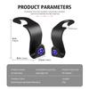 CRR1 4pcs Car Rear Seat Hook Storage Hanger Organizer Accessories For Mercedes Benz W202 W212 W126 W140 W168 W177 CLS GLE GLC GLS CLA