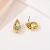 Fashion earrings hot-selling gold retro exaggerated stud earrings vacation style geometric earrings big earrings