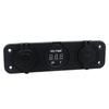 Doppel-USB-Buchsen-Ladegerät + LED-Voltmeter + 12V / 24V Stromsteckdose 3 in 1 Multifunktions-Drei-Loch-Panel für LKW Anhänger Boot Wohnwagen Wohnmobil