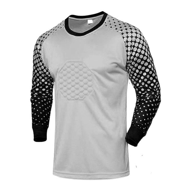 Football Jersey Goalkeeper Goalkeeper Jersey Set Adult Children Long-sleeved Gantry Game Training Jersey Wholesale Foreign Trade