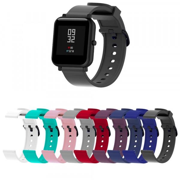 Huami Amazfit Bip Lite Version Mm Glossy Silicone Sport Wrist Strap Buy At A Low Prices On Joom E Commerce Platform