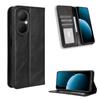 For Huawei Enjoy 80 Leather Case Wallet Stand Retro Texture Phone Cover