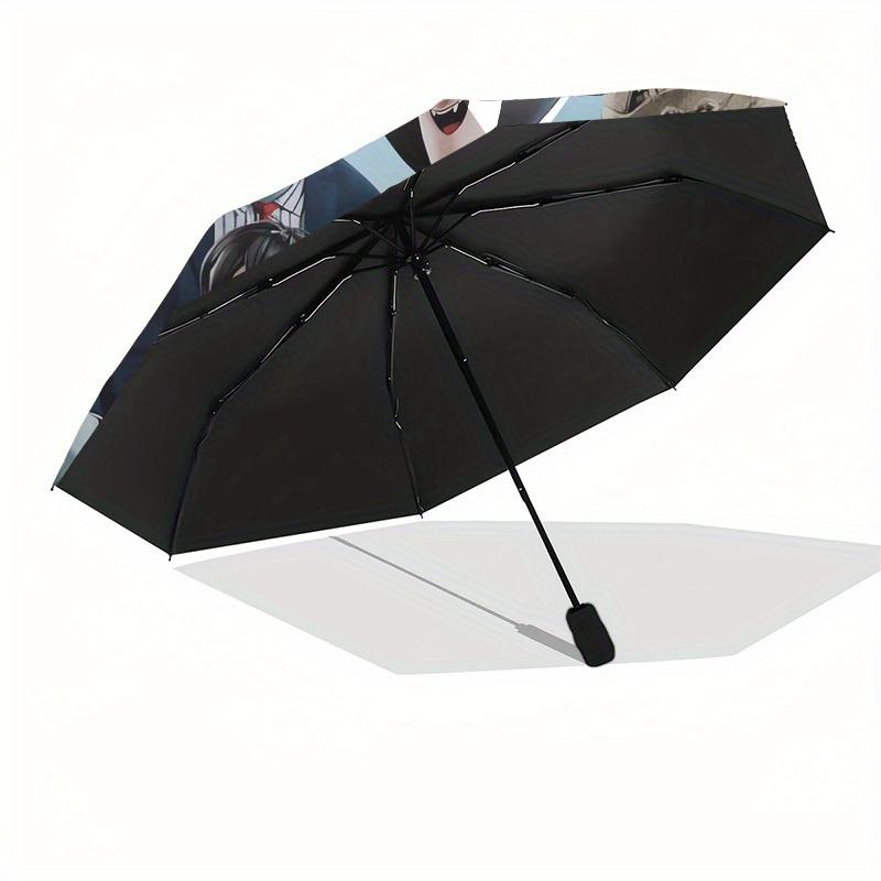 1pc Vampire Family, Monster Friends Themed High-quality Umbrella,Automatic Opening and Closing Umbrella,Multi-functional Umbrella G0811271