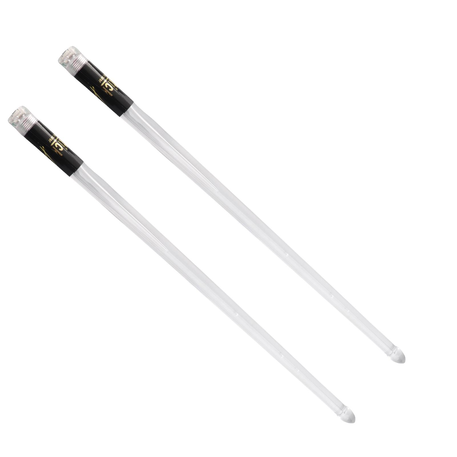 

Светодиодные светящиеся барабанные палочки Джазовые барабанные палочки 15 Градиентных разноцветных огней USB-зарядка с переключателем ВКЛ/ВЫКЛ Барабанная палочка Барабанная установка прозрачный