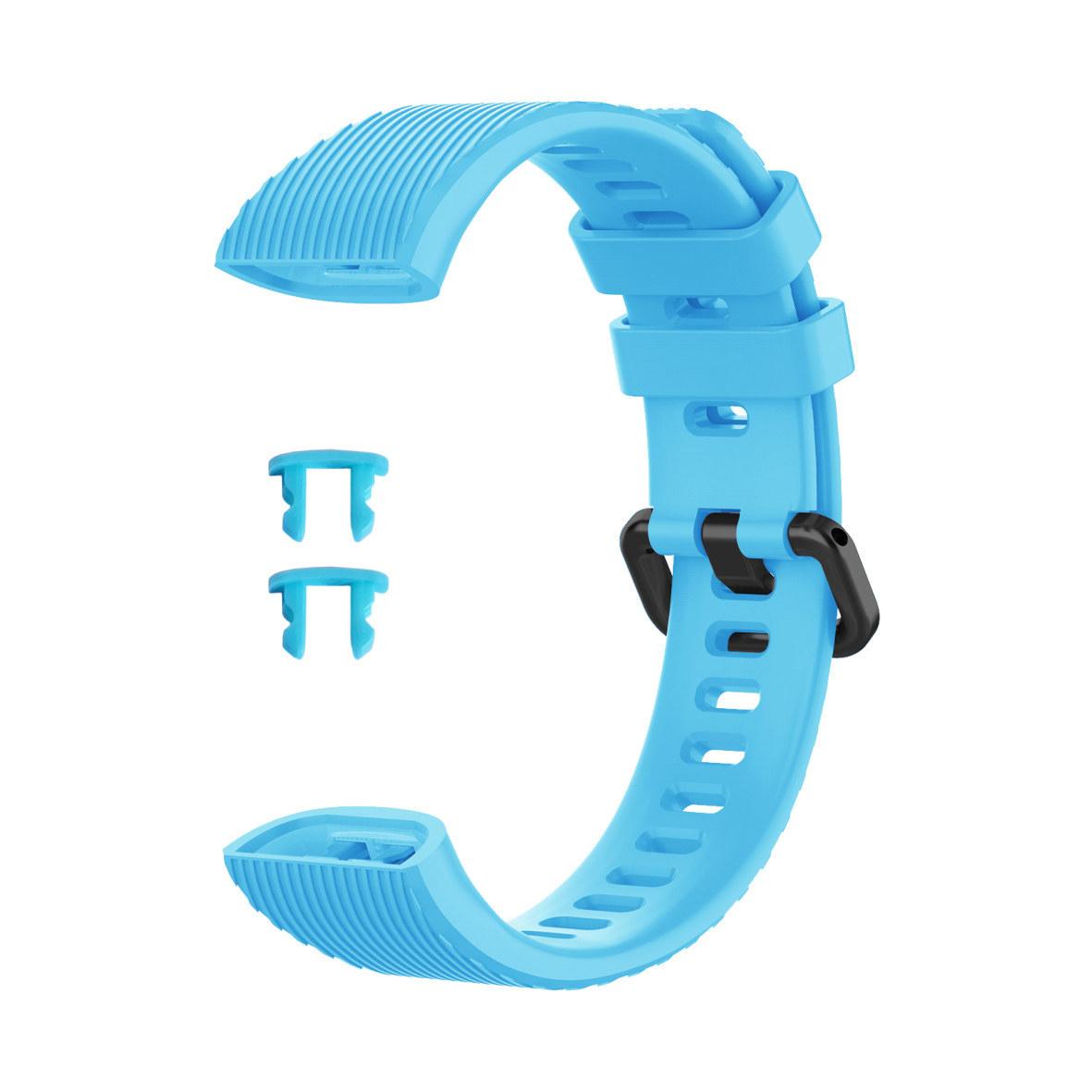 

Силіконовий ремінець для смарт-браслетів Huawei Band 3 / Band 3 Pro / Band 4 Pro For Band 4 Pro небо синє кольору