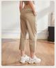 Plus Size Women's Slimming Quick-Dry Harem Pants - Lightweight, Loose, and Cropped for Summer Comfort