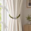 Strong Magnetic Curtain Tieback, Decorative Modern Rope Tie Back Buckle for Drapes, Window Curtain Holdback for Home Bedroom Office