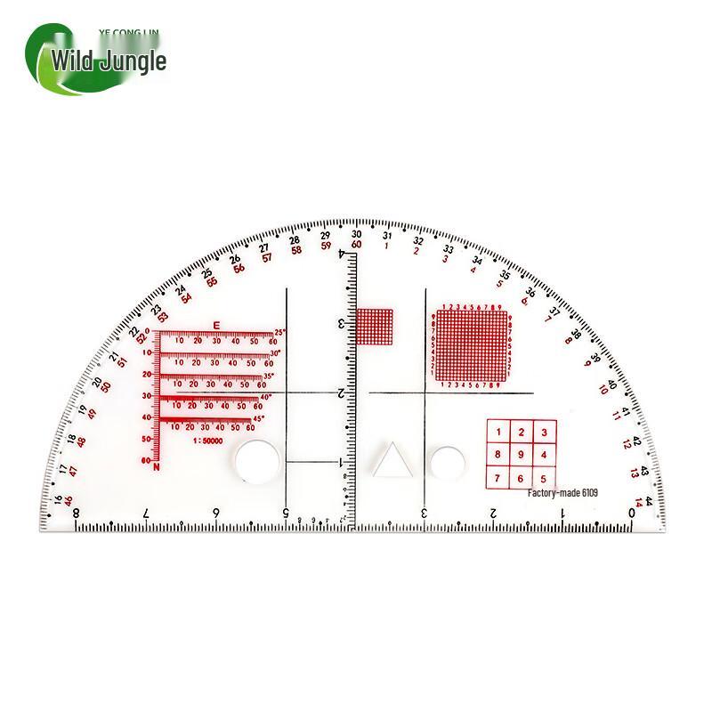 Tactical Coordinate Protractor