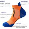 Professional Sports Socks Thickened Breathable Cushioned Athletic Ankle Socks Unisex Outdoor Basketball Cycling Marathon Socks