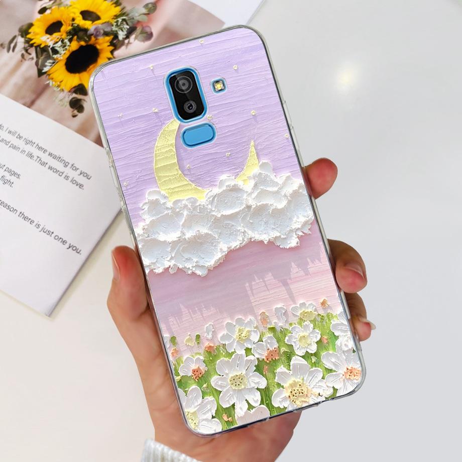 For Samsung Galaxy J8 2018 Silicone Soft Phone Case for Samsung J8 2018 J810F J810 Back Cover For Samsung J8 J 8 2018 Clear Capa