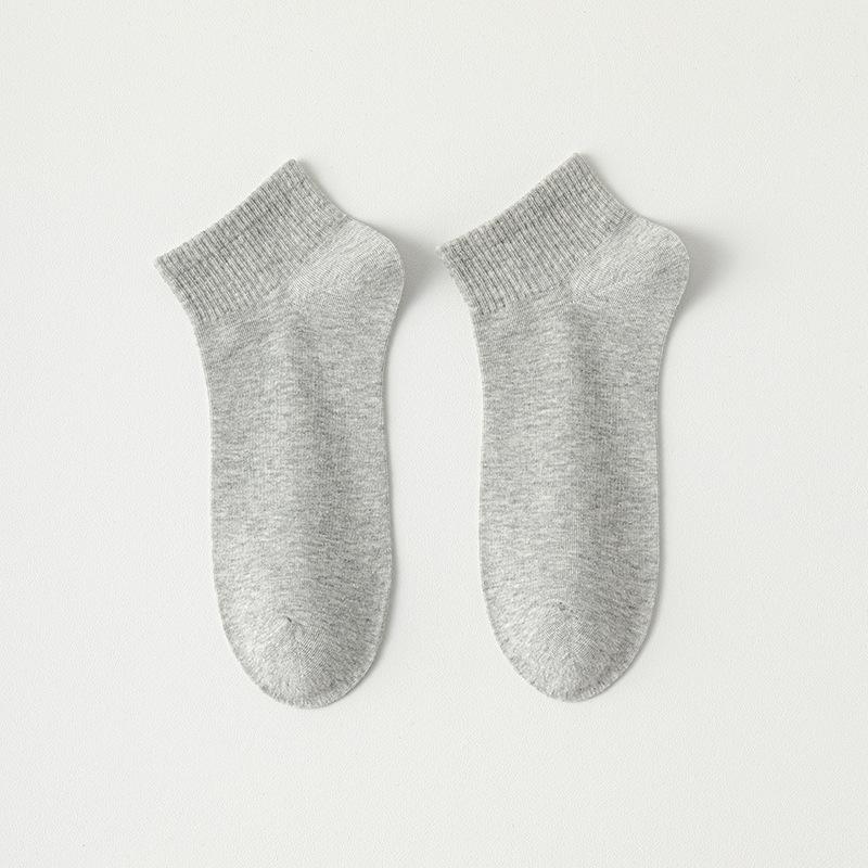 Men's Cotton Socks - Spring/Summer Sports Short Socks That Absorb Sweat, Are Odor-resistant and Antibacterial. Cotton Socks Suitable for Summer.