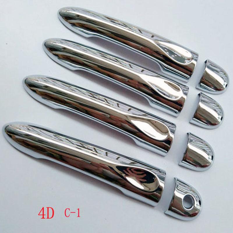 Хромированная накладка на ручку двери для LADA XRAY X Ray X-ray 2015 2016 2018 Аксессуары для стайлинга автомобиля Цвет Углеродное волокно 4 шт.