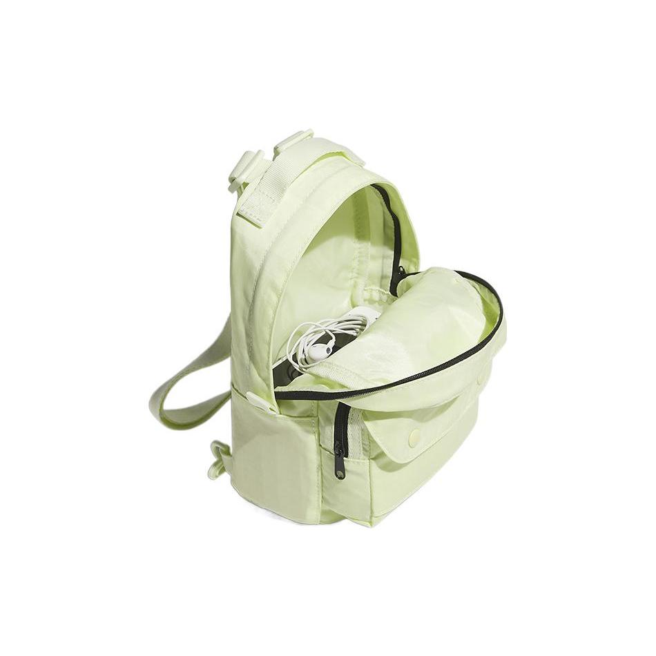 New Adidas Disney, Collaboration Polyester Backpack Regular Unisex Green IN3482