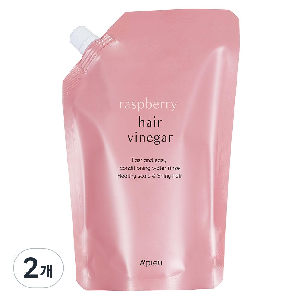 

APIEU Raspberry Hair Vinegar Refill Raspberry Flavor, 400ml, 2 ea.