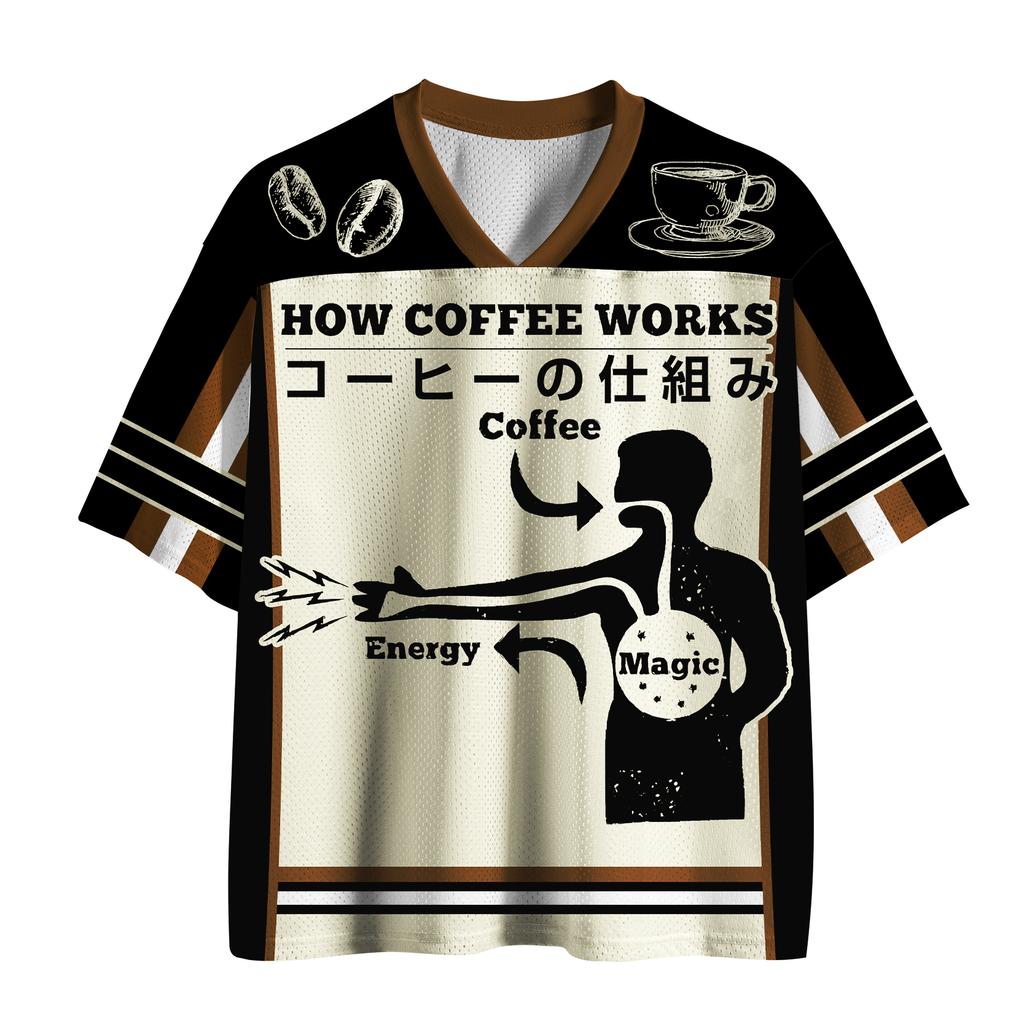 2026 Celebrity Design Shirt, Popular T-shirt, Coffee, Magic and Energy, No. 23 T Shirt, Adults Quick Drying Short Sleeves Tee
