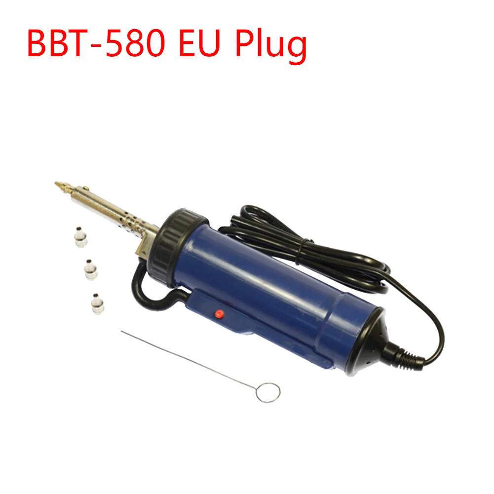 BBT-680 Electric Vacuum Suction Tin Gun Powerful Desoldering Pump 30W Hand Welding Tools Removal Soldering Sucker Pen Desolder