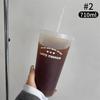 500/850ml Water Bottles Juice Milk Plastic Cup with Lid Straw Bubble Tea Coffee Cups Large Capacity Drinkware Transparent