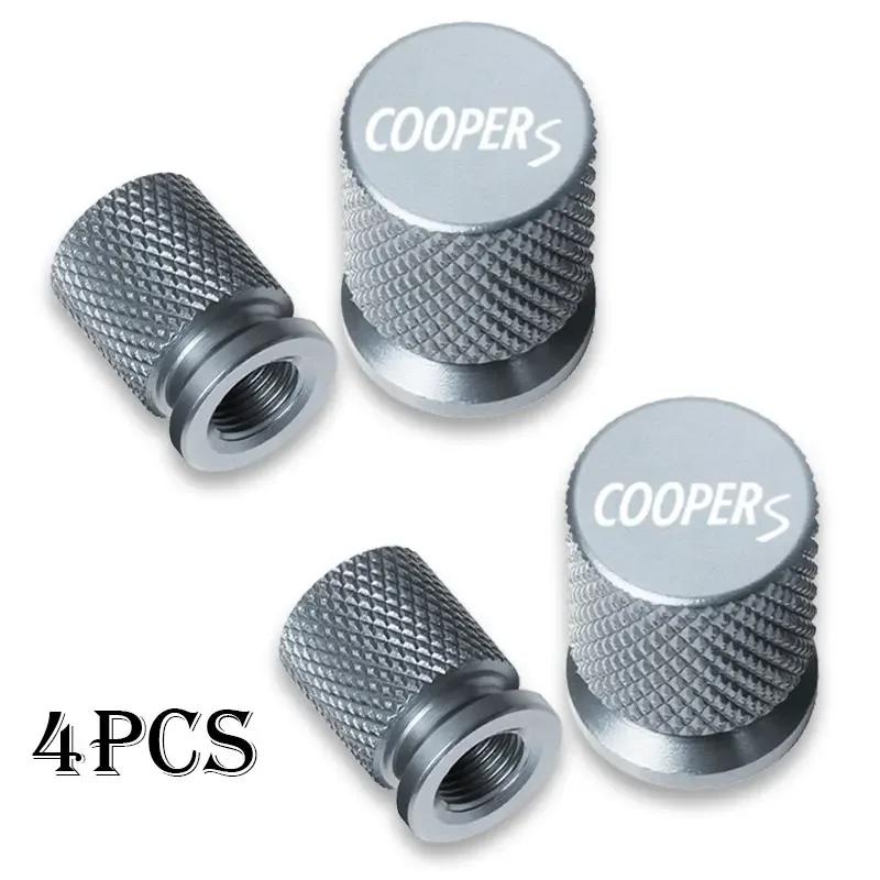 For Mini M104pcs For Mini Cooper S R56 R50 R53 F56 F55 R60 Accessories Car Wheel Tire Valve Caps Tyre Stem Covers Airdust Waterproof