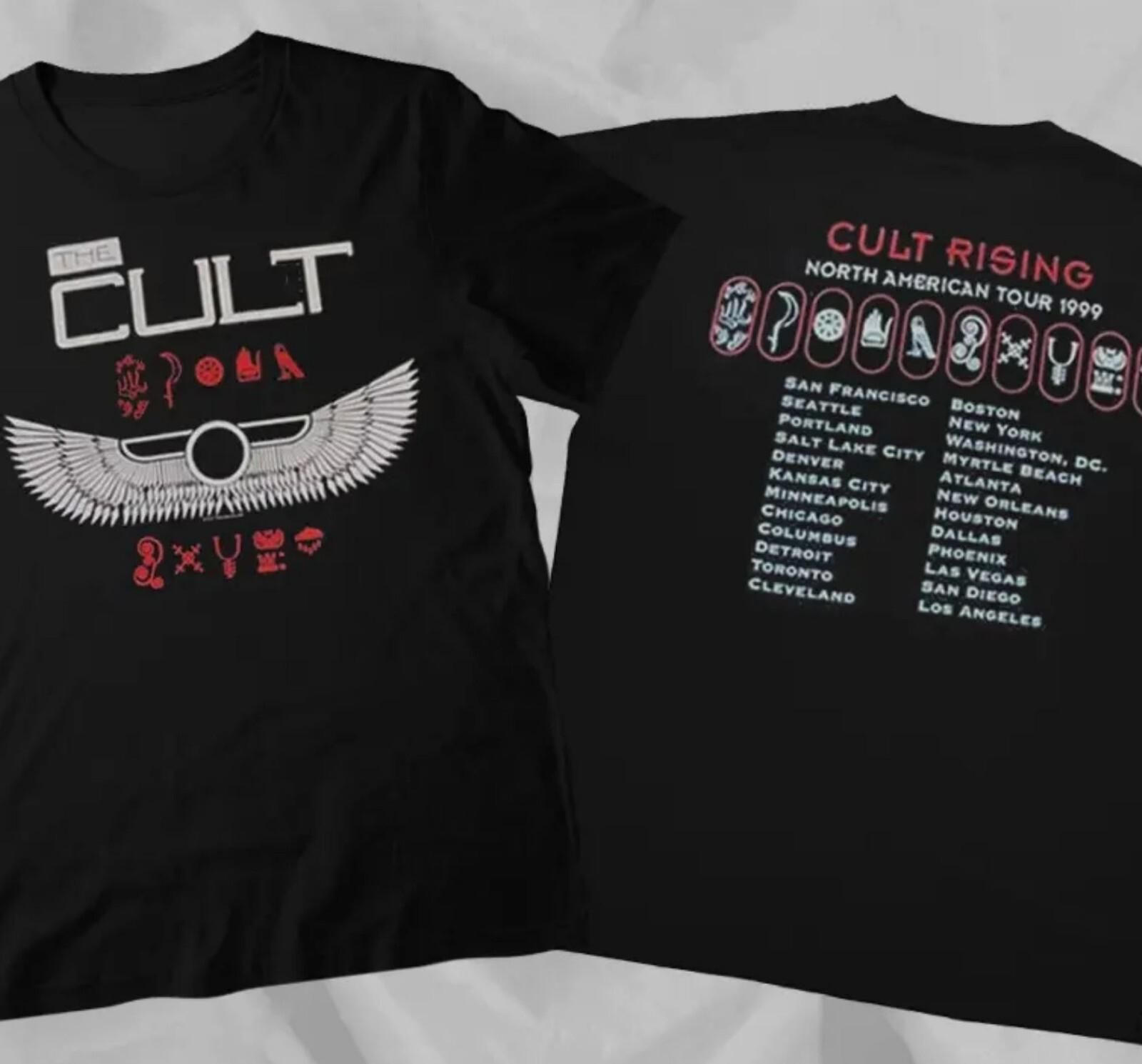 The Cult Rising 1999 Tour Music T-Shirt Unisex For Fans S-5XL S