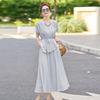 Fashion Design Shirt Skirt Set Women's Summer New Chic Beautiful Temperament Casual Two-piece Set
