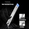 Stainless Steel Fast Open Scalpel MINI Folding Knife Outdoor Survival Camping Portable EDC Tool 10 Blade Free Bottle Opener