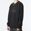 adidas Sweatshirts Men's Black Crew Neck Moderate Regular HM5152