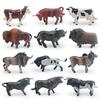 Baby Cow Pvc Animal Figures Collection For Kids Learning And Creative Play