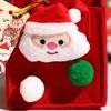 Santa Christmas Candy Bag Cartoon Cookies Storage Bag Mini Felt Candy Bag  Party Supplies