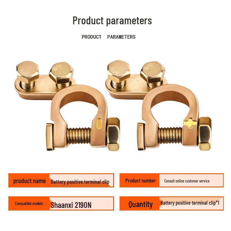 SHACMAN Battery Positive Terminal Clamp
