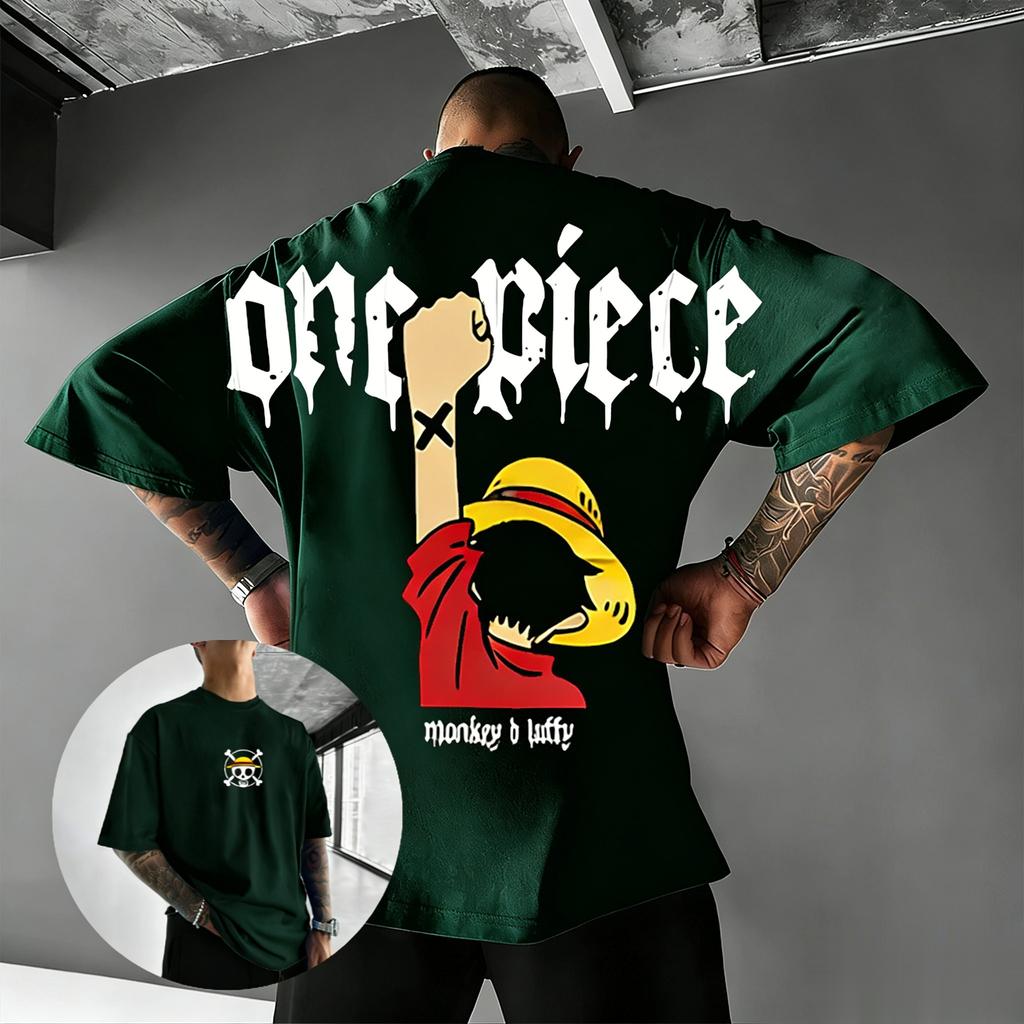 Oversized Vintage One Piece Luffy Anime T Shirt Men Women Short Sleeve Tee Streetwear Casual Tops Graphic Tee 2026 Summer Y2k