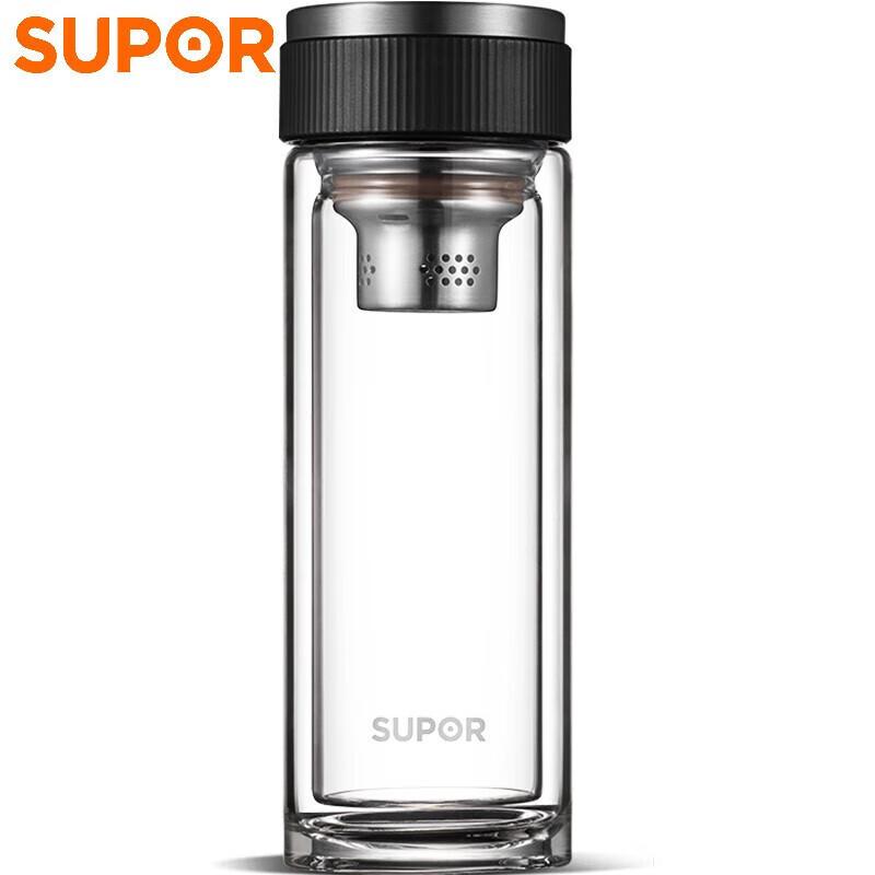 Supor Shang Series Double-Layer Glass Cup