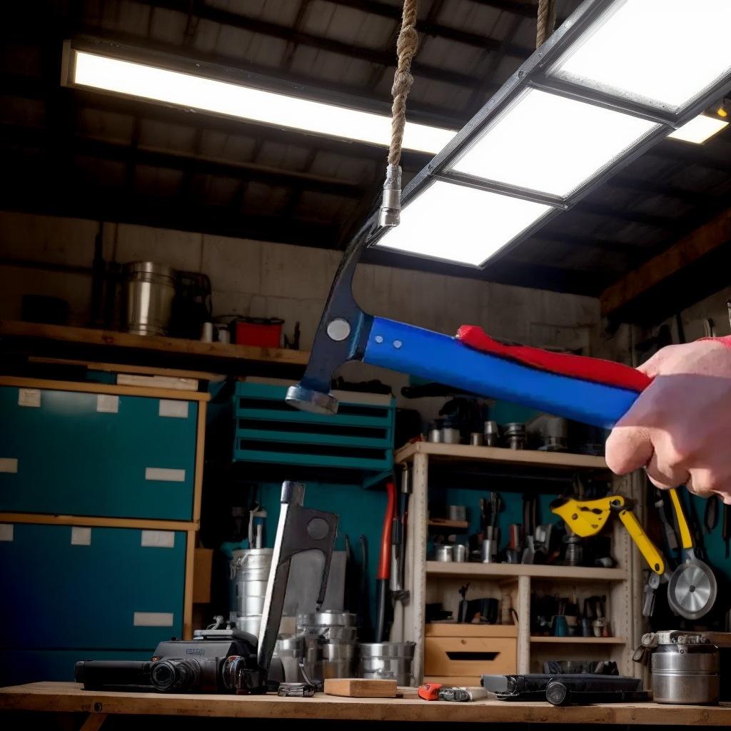 Ultralight Camping Hammer - Shockproof Grip Survival Tool for Hiking Mountaineering Portable Outdoor Gear