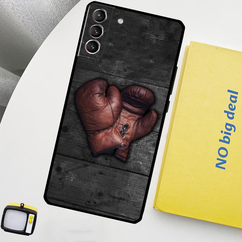 Boxing Art Phone Case For Samsung Galaxy S26 S25 S24 Ultra S20 S21 S22 S23 Plus S10 S24 FE S25 FE Cover