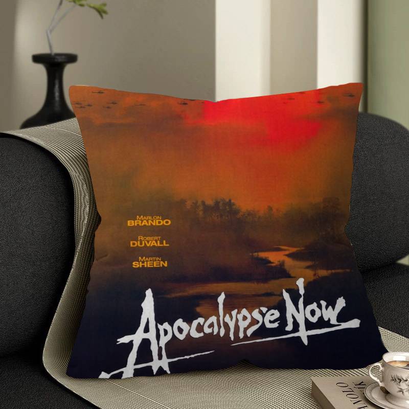 Apocalypse Now Movie Pillow Covers Cartoon Sofa Decorative Home Double-sided Printing Short Plush Cute Cushion Cover