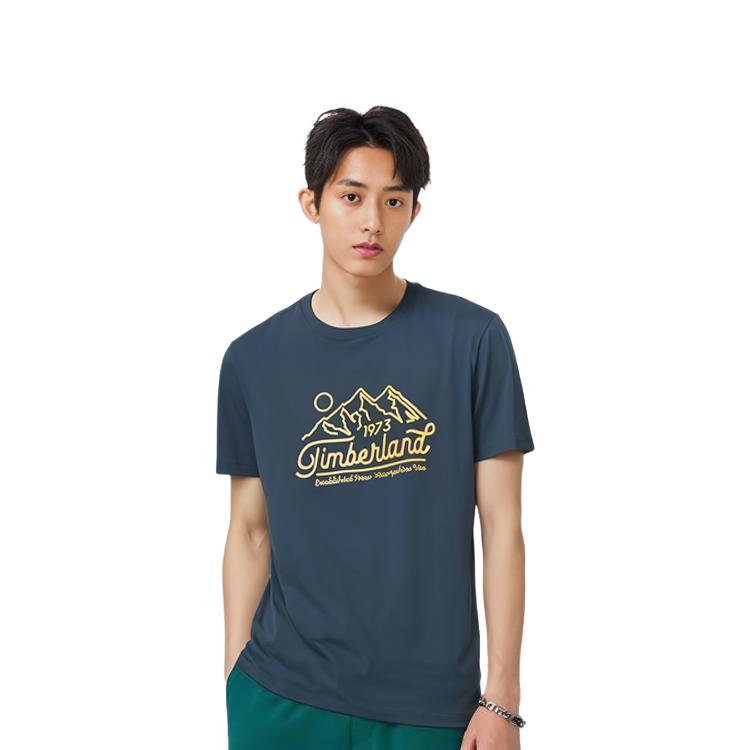 Timberland T Shirt Men's Dark Sapphire A2QMT-433