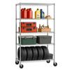 Heavy-duty Shelving On Wheels SL11 Industrial Shelving 195 Cm