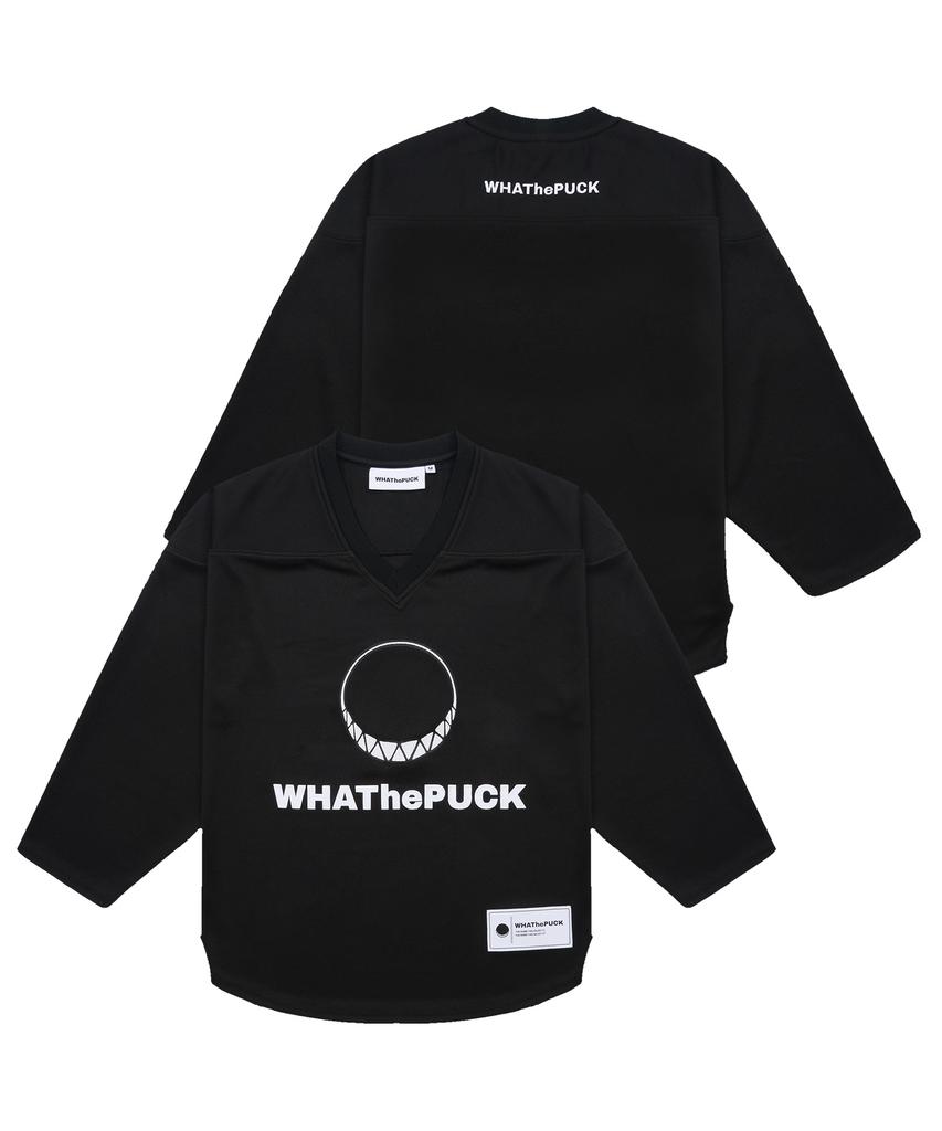 WHATHEPUCK Wtp Big Symbol Logo Hockey Jersey Black