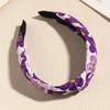 Women's Fashion Cross Knot Printed Headband Hair Accessory