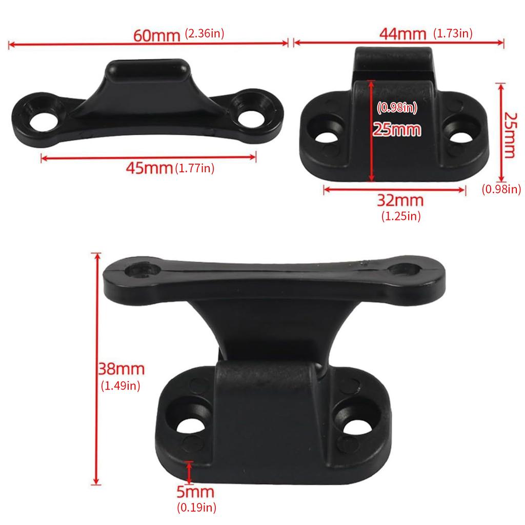 Pack Of 2 Motorhomes Door Holder Retainer Catches For Campers & Trailer Secure Holds Door Open Stability And Ease Of Use