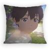 Hello World Naomi x Ruri Pillow Case Sofa Living Room for Bedroom car Headboard Backrest Cushion Square Cushion Nap Time